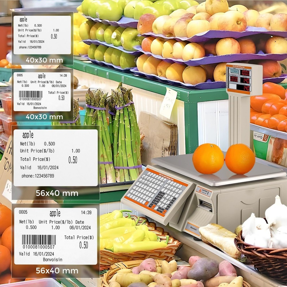 Label Printing Scale 66 Lb Price Computing