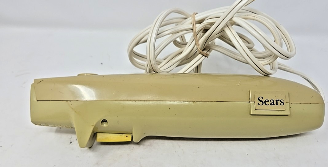 Vintage MCM Sears Electric Knife In Container Tested And Works