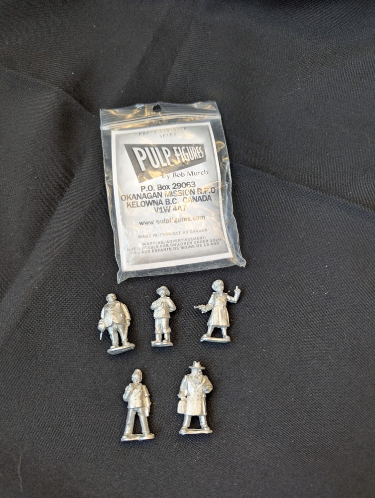 Packet Of 5 Pulp Figures Warhammer Figures