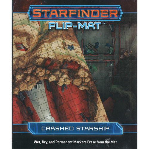 Starfinder (RPG) Flip-Mat: Crashed Starship
