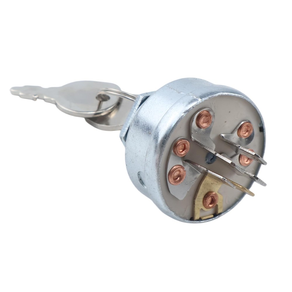 Chamixx Ignition Starter Switch 3623 with 2 Keys Compatible Slivery