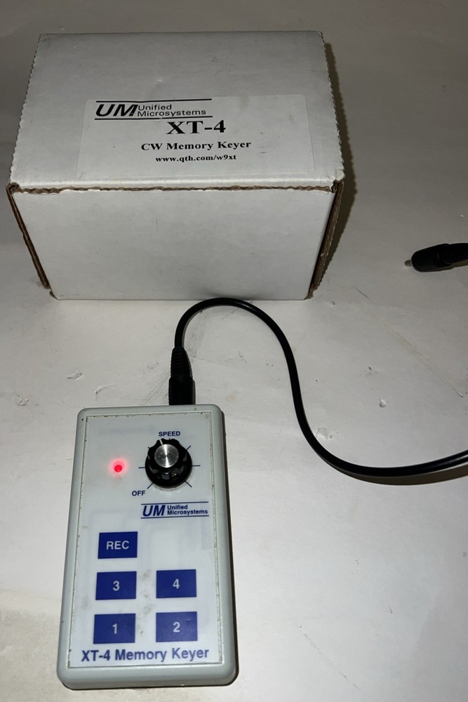 Unified Microsystems XT-4 MK2 CW Memory Keyer