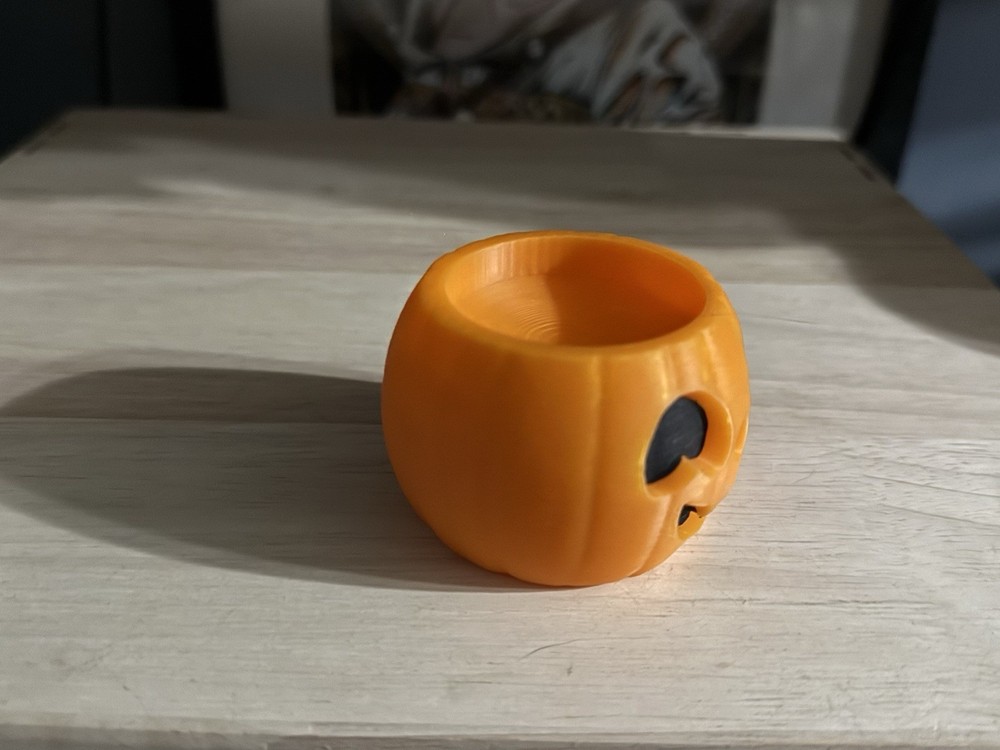 Dragons And Beasties Puff Perch Pumpkin 3D Printed