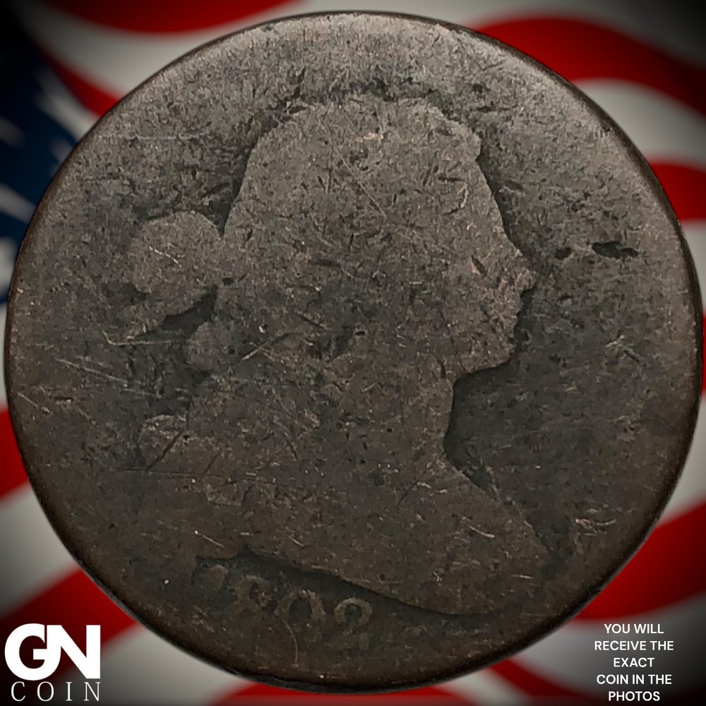 1802 Draped Bust Large Cent Z0735