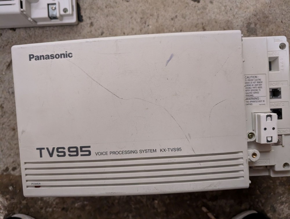 Panasonic KV-TVS95 Voice Processing System