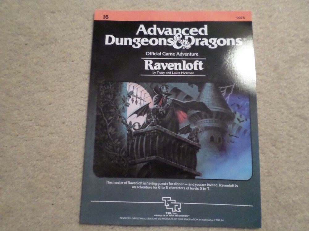 Ravenloft adventure module I6 Dungeons & Dragons