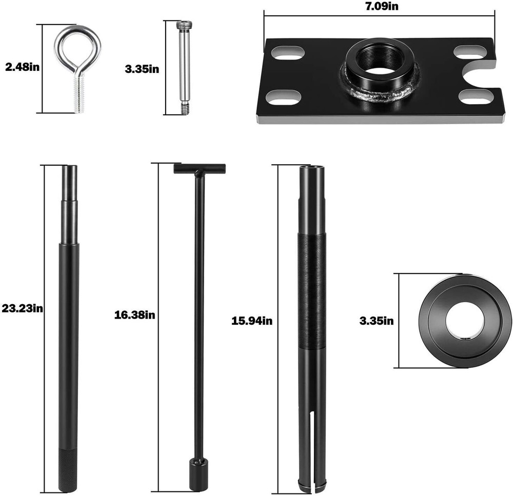 Gimbal Bearing Puller +Alignment & Hinge Pin Tool Kit for Mercruiser Alpha Bravo