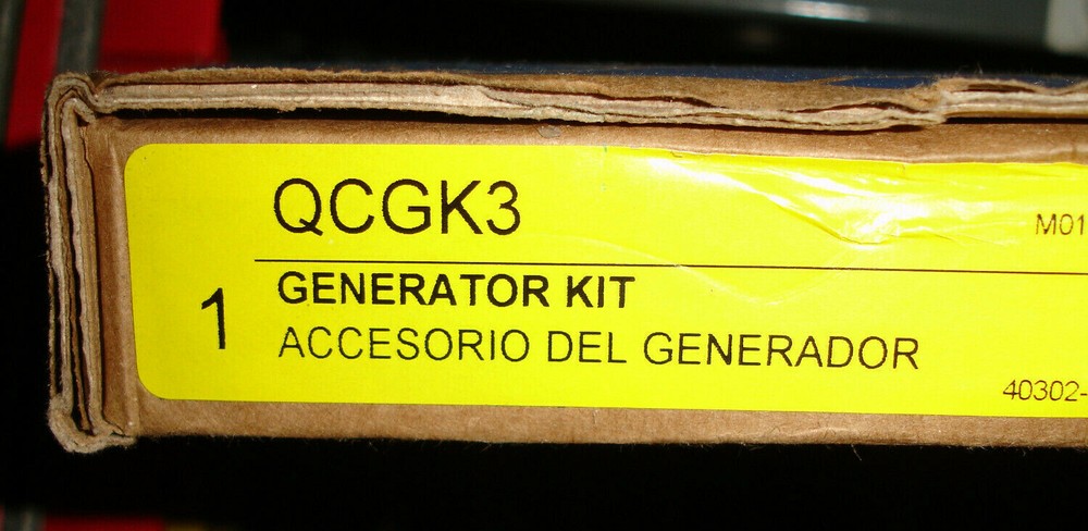 Square D Generator Transfer switch Kit QCGK3 for Outdoor Meter Main Combo Panel.
