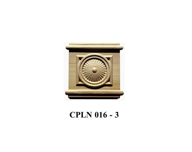 Colonial Solid Hardwood Molding Coupling blocks