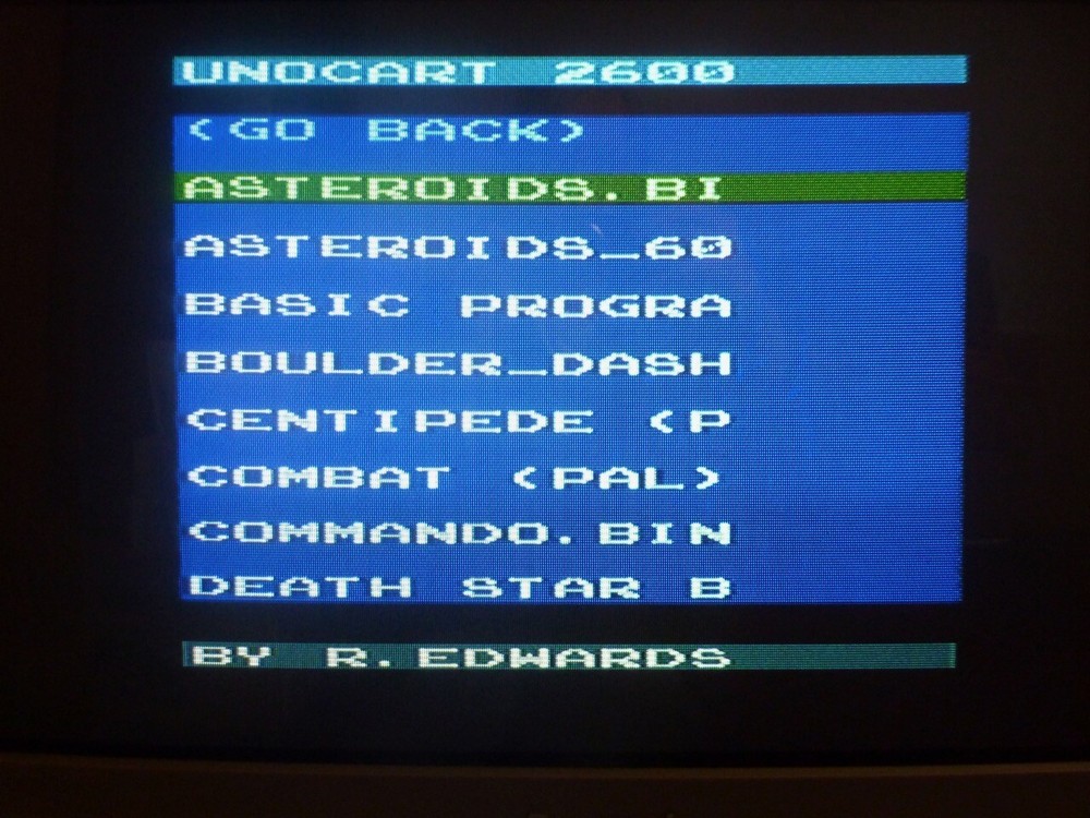 ATARI Unocart 2600 SD Multicartidge Atari 2600