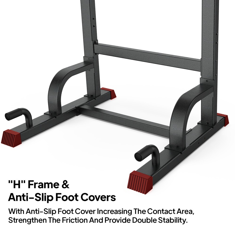 Power Tower MultiFunction Strength Training Dip Station Pull Up Bar Gym Workout