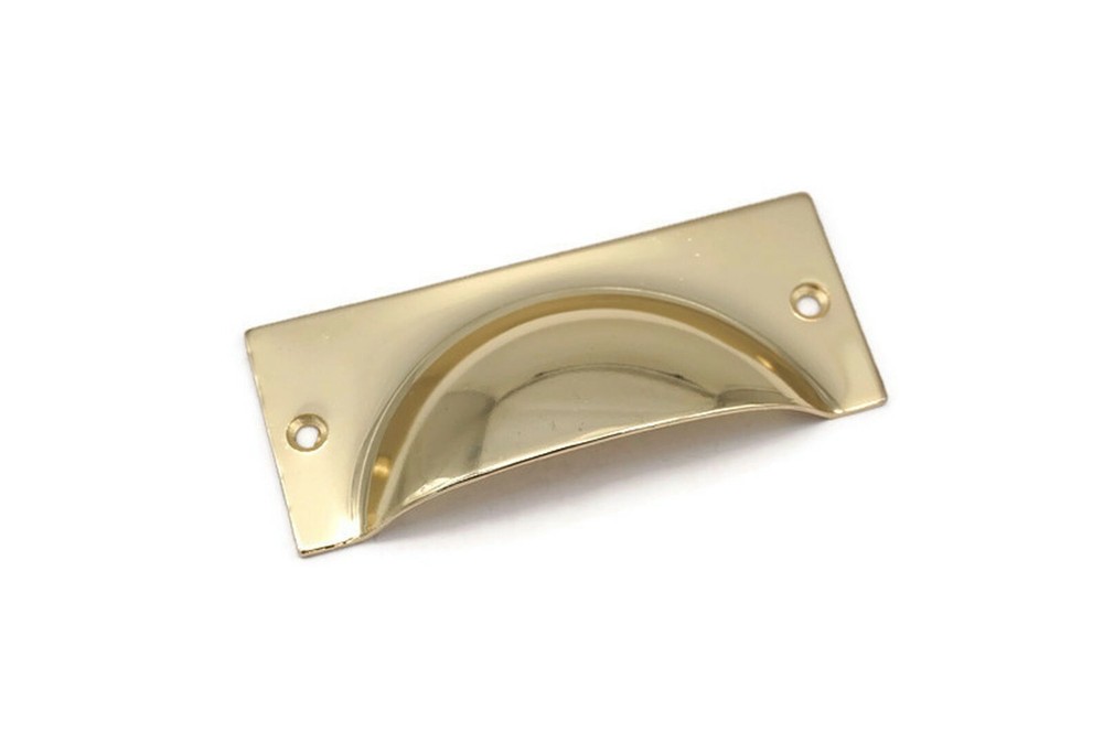 Brass Antique Bin Pull Cup Cabinet Furniture Bin Pull File Cabinet Bin Pull
