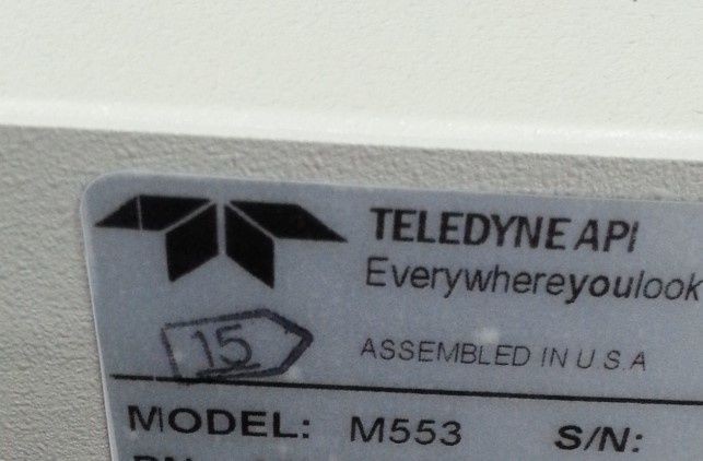 TELEDYNE M553 059930400 Ozonator Controller