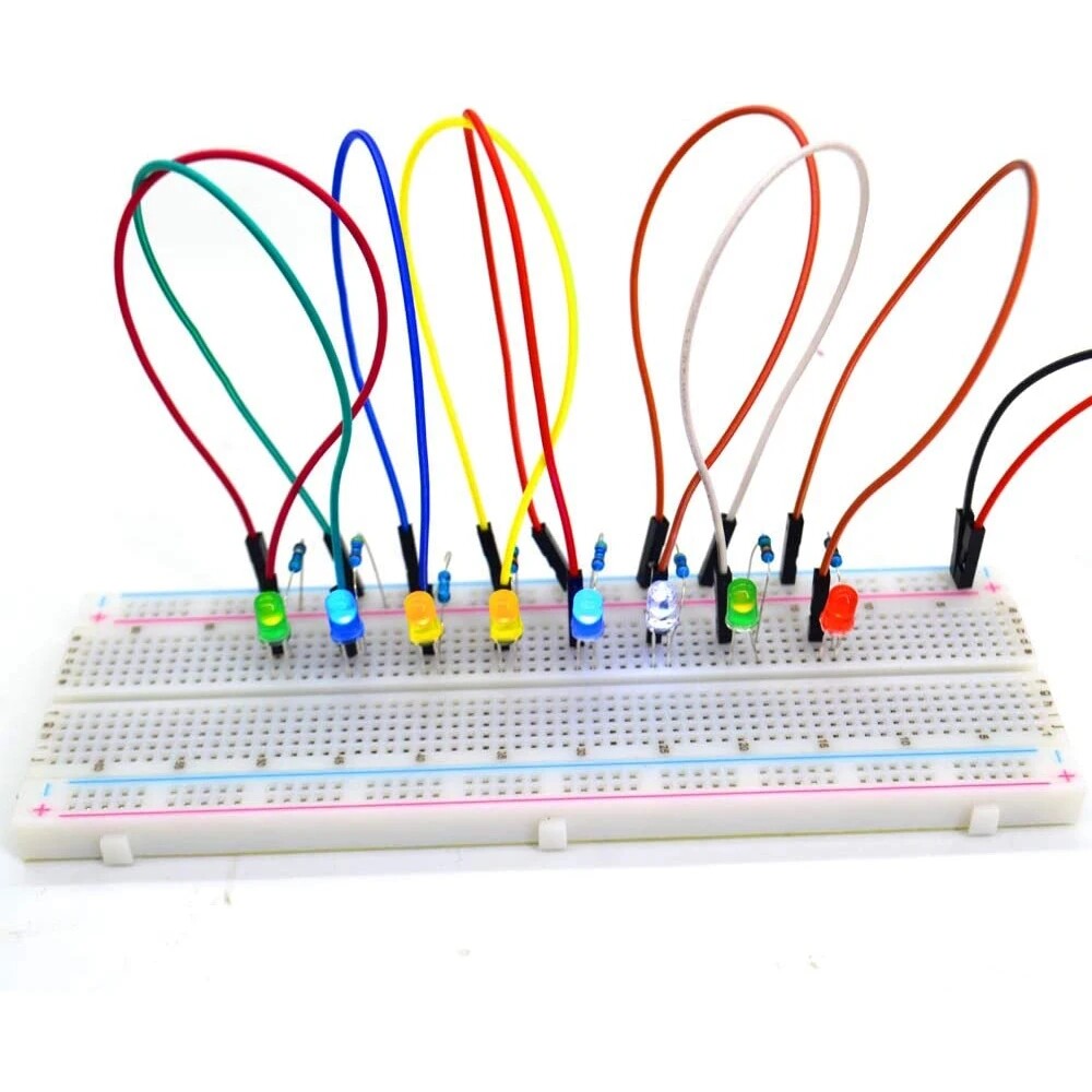 500pcs 3mm Bright LED Light Emitting Diode Component Kit Set for PCB Circuit