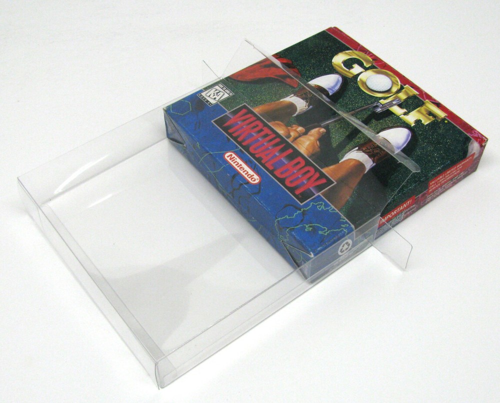 25x NINTENDO VIRTUAL BOY CIB GAME BOX - PROTECTIVE BOX PROTECTOR SLEEVE CASE