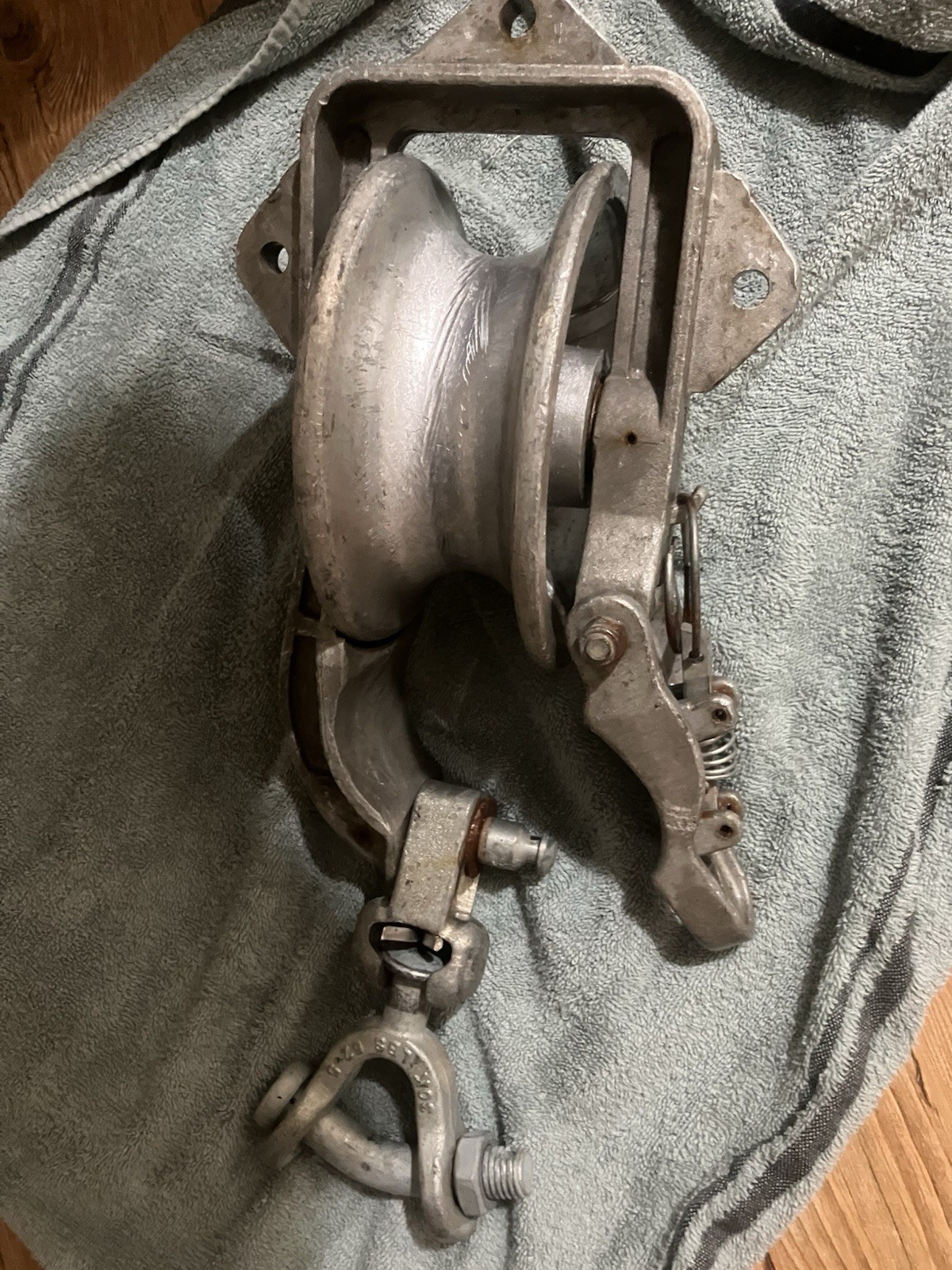 Sherman & Reilly XS-100-B Snatch Block Pulley Aluminum