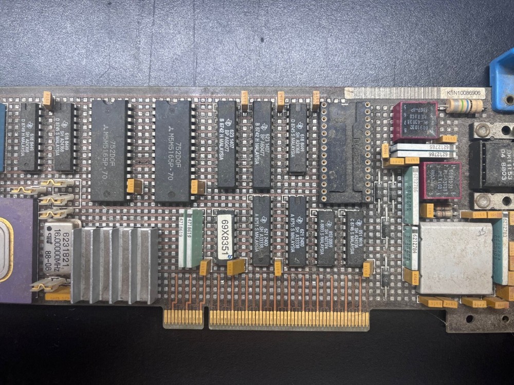 Vintage IBM MCA Micro Channel Networking Card Untested Unknown Card