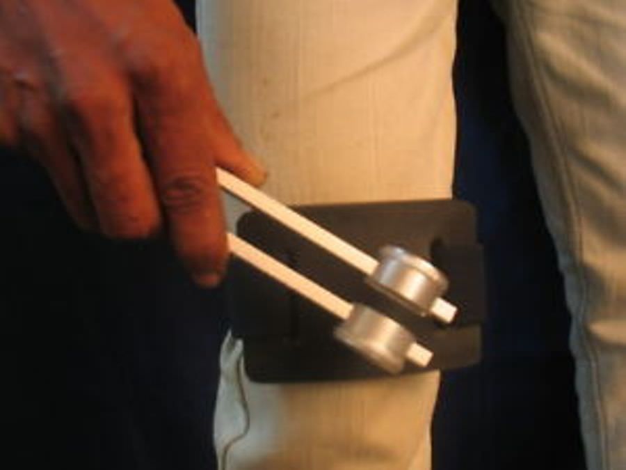 Tuning fork Pro Leg Activator adjustable size for activating fork for healing
