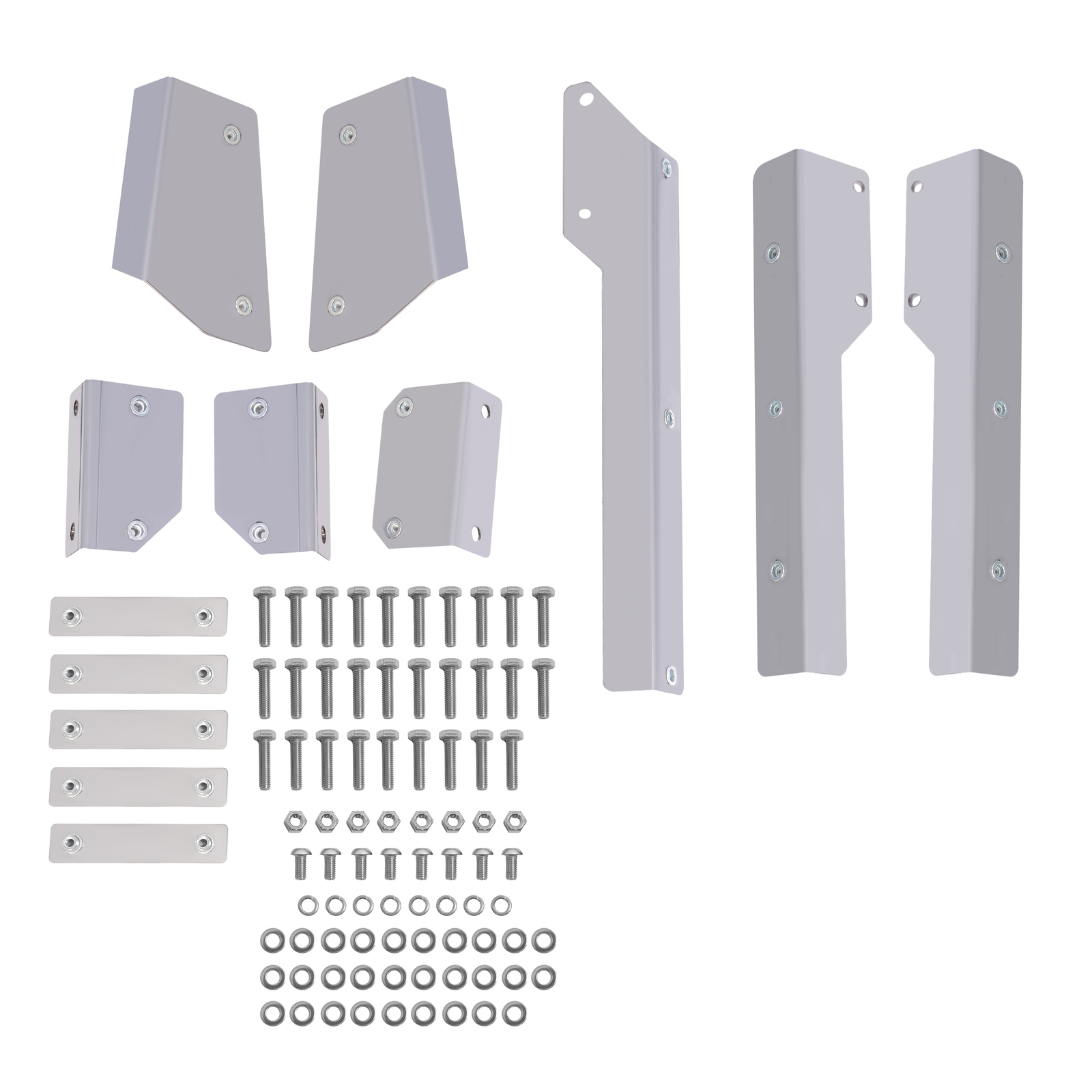 Stainless Steel Bulleye Hole Roof Sun Visor 14" For Kenworth W990 T680 T880