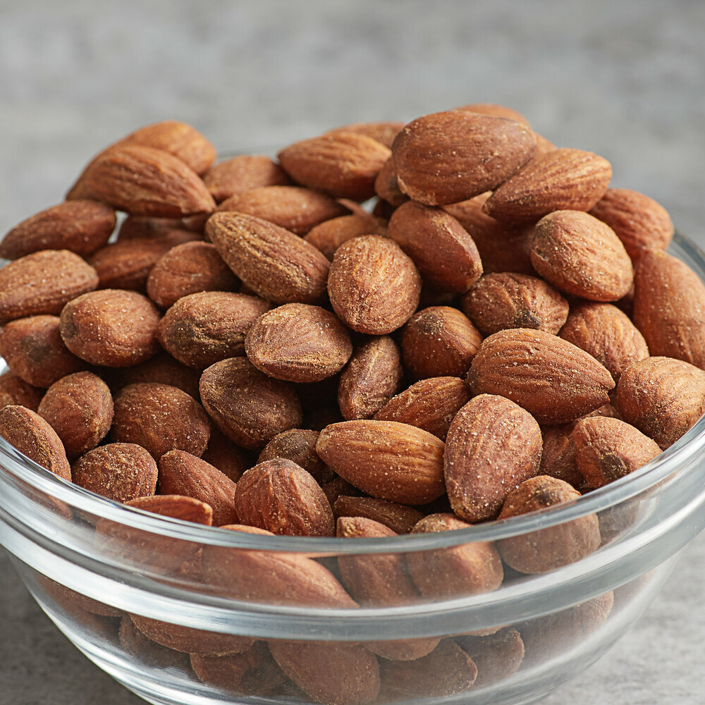 Bulk Roasted & Salted Whole Almonds (select quantity below)