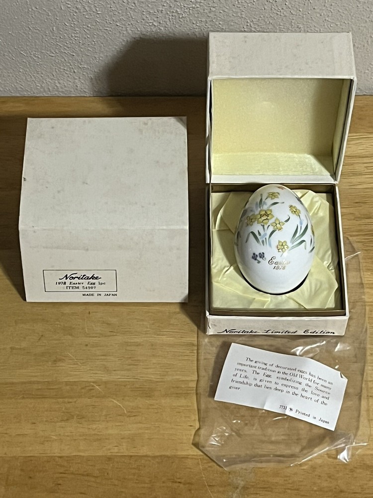 Noritake Bone China Easter Egg