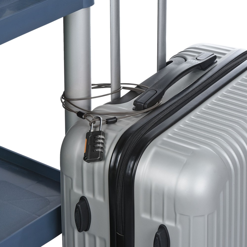 1Pcs 6.5Ft 4Digit Security Cable Padlock Combination Lock for DIY