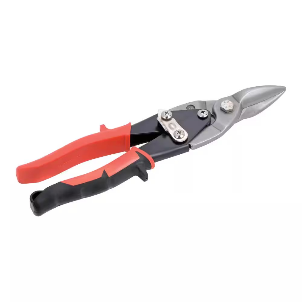 Straight-Cut Aviation Snips, 10 In.