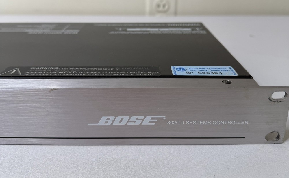 Bose 802C II Systems Controller Rack EQ