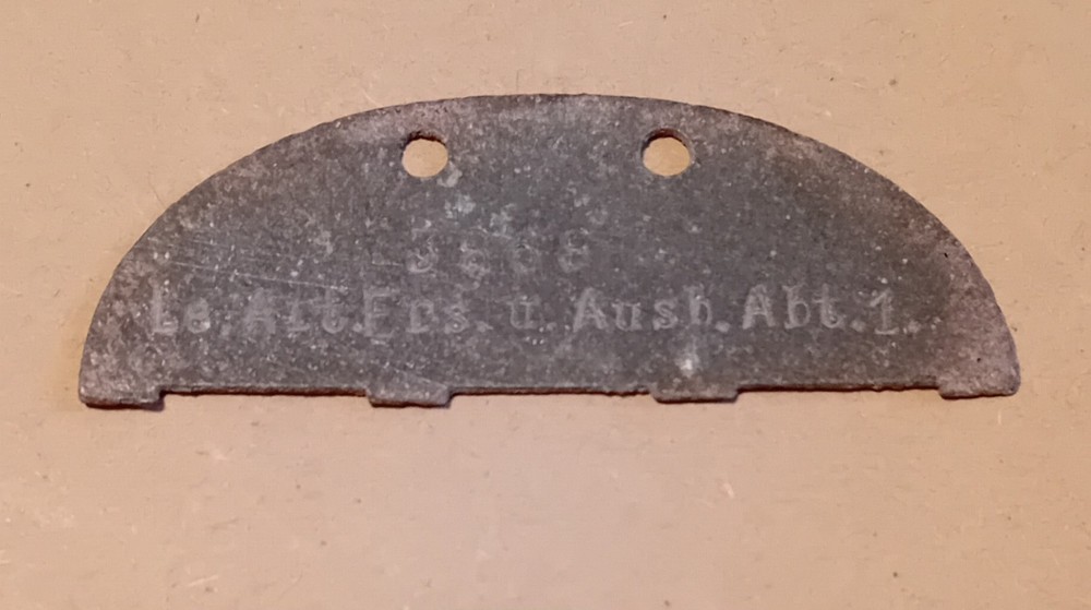 Original Ww2 German Half Dogtag Identification Discs KIA x5