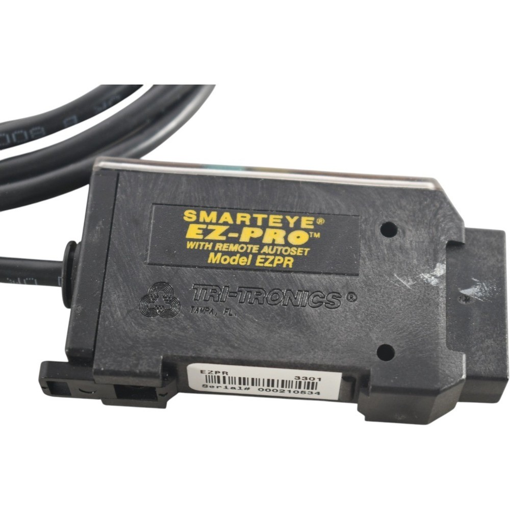 NEW Tri-Tronics EZPR Fiber Optic Sensor
