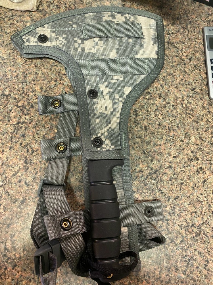 NEW USGI Ontario Spec Plus SP16 SPAX Tactical Axe Survival Tool