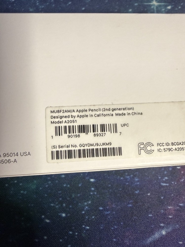 Apple Pencil Stylus (2nd Generation) - White