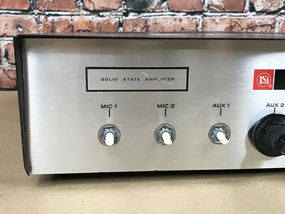 Bogen Flex-Pak Model CHS-100A Solid State Amplifier, Untested, AS-IS