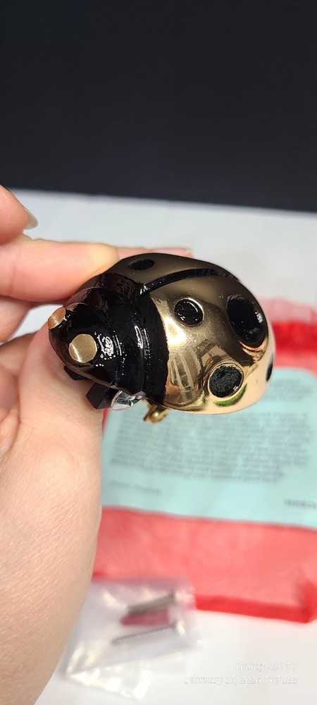 Bronze Michael Healy Ladybug Doorbell