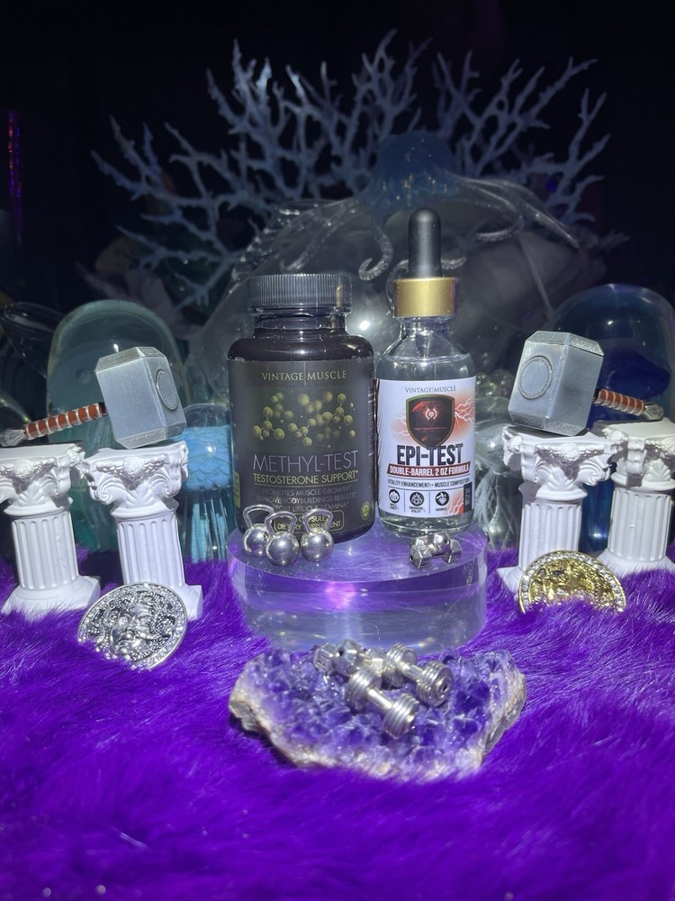 Epi/AlphaTest Stack 2 Step Precursor 2 Epi Andro5DHEA By Vintage Muscle 💪 🔥