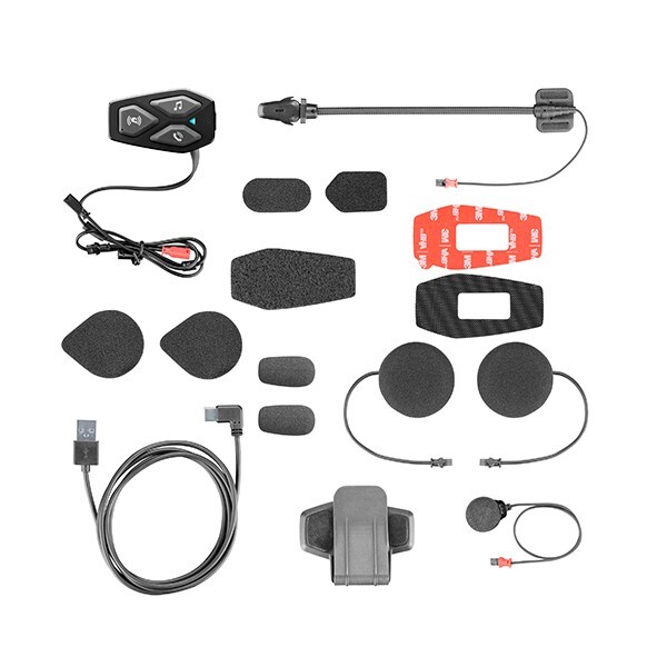 INTERPHONE UCOM 3 Mesh/Sena Rider/Pillion Motorcycle Bluetooth 5.1 Intercom