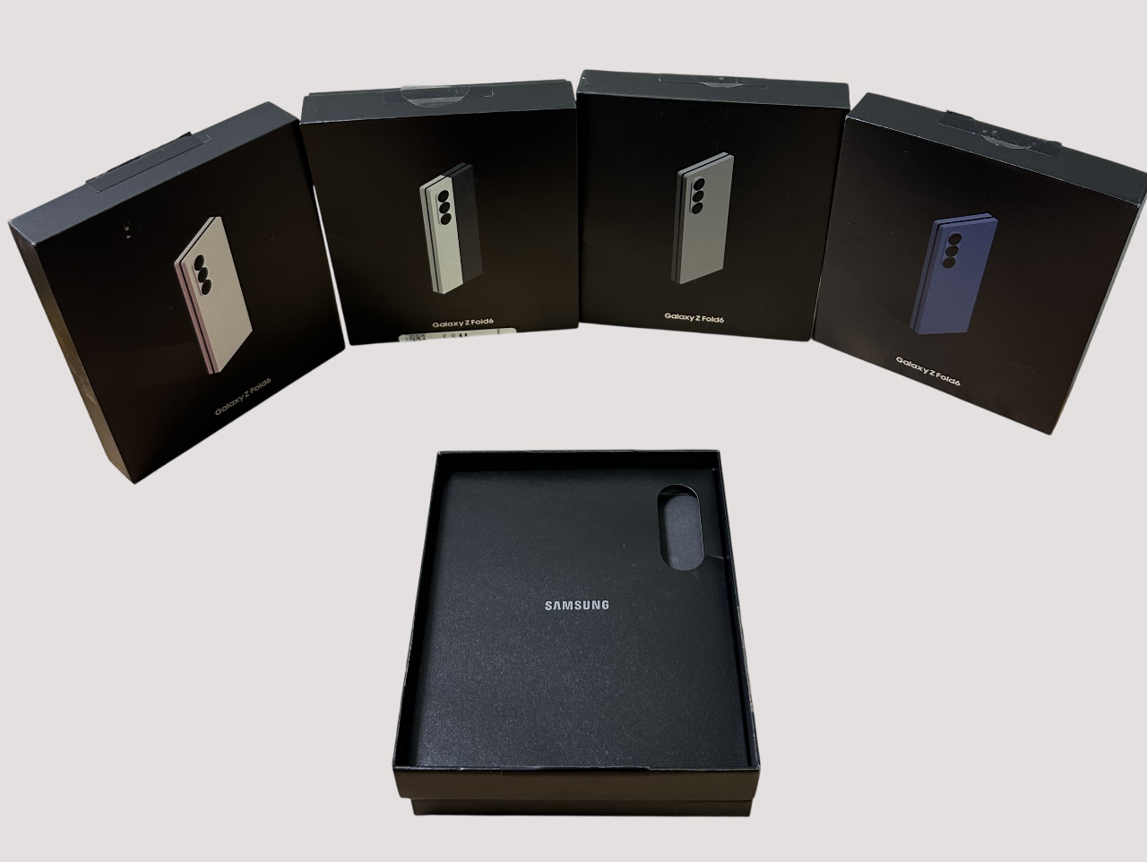 OEM Retail Box for Samsung Galaxy Z Fold 6 Original ZFold6 Packaging with Manual