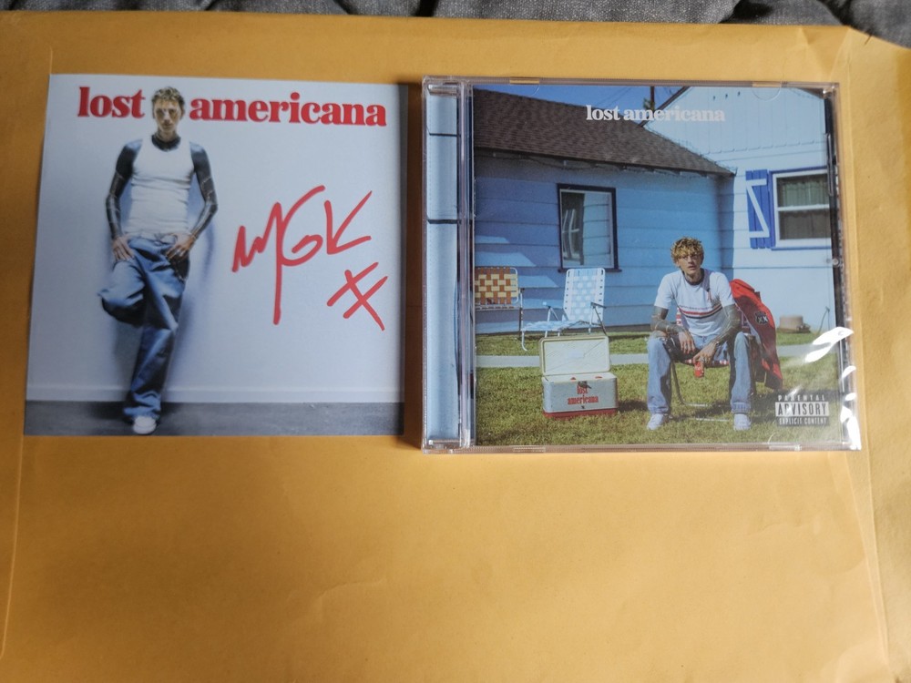 Machine Gun Kelly Signed Lost Americana Insert