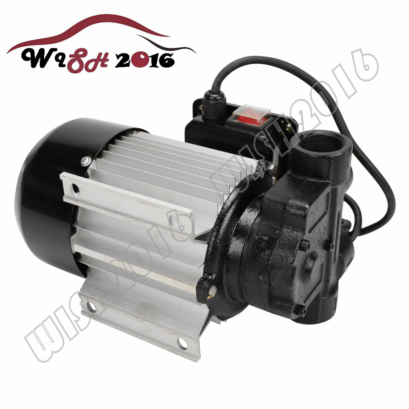 16GPM 550W Oil Diesel Fuel Transfer Pump Self Priming 110V AC 60L/min Pump