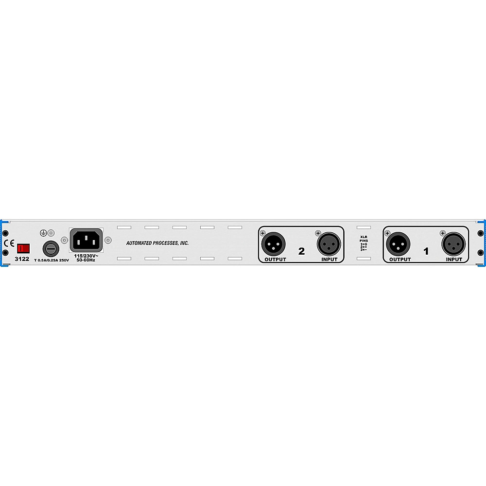 API 3122v 2-Channel Mic/Line Pre with Variable Output and High-Pass Filter LN
