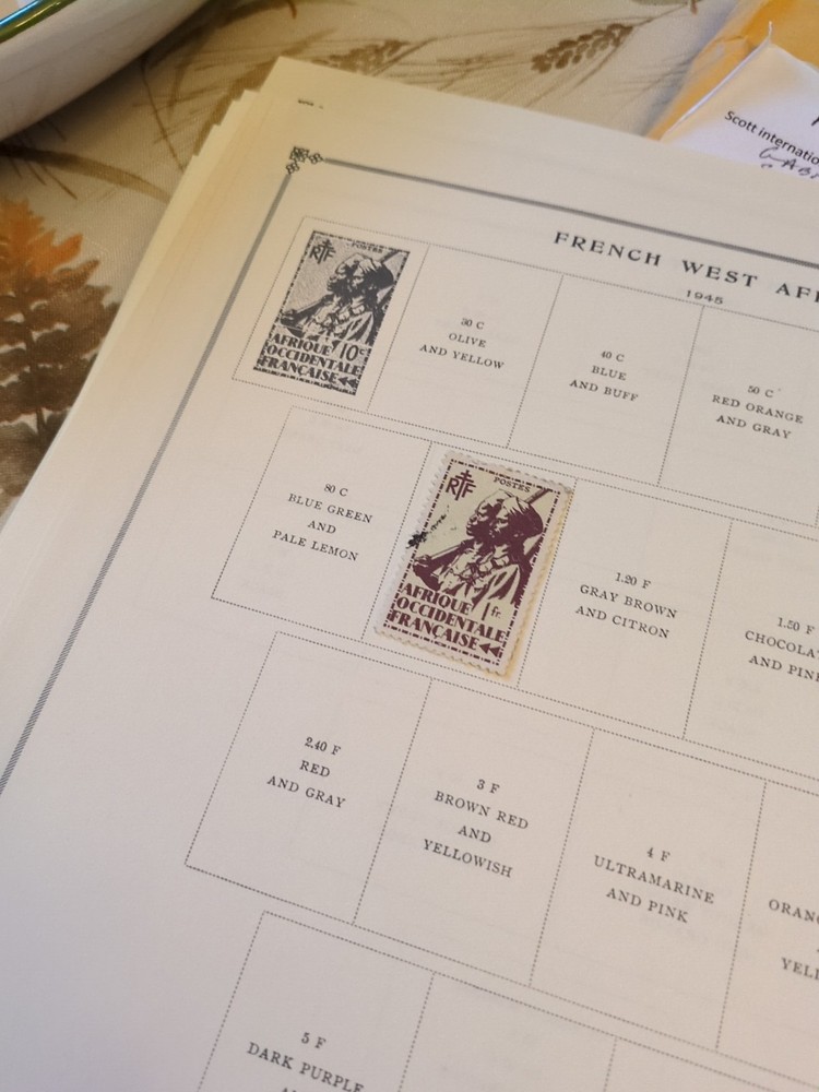 APC Z6412 scott internation pages french Gabon Sudan Polynesia s Antartic