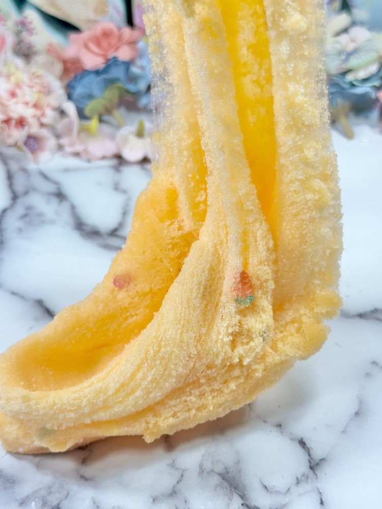 Bunny Carrot Pound Cake Icee Cloud Slime –Easter Edition- ASMR