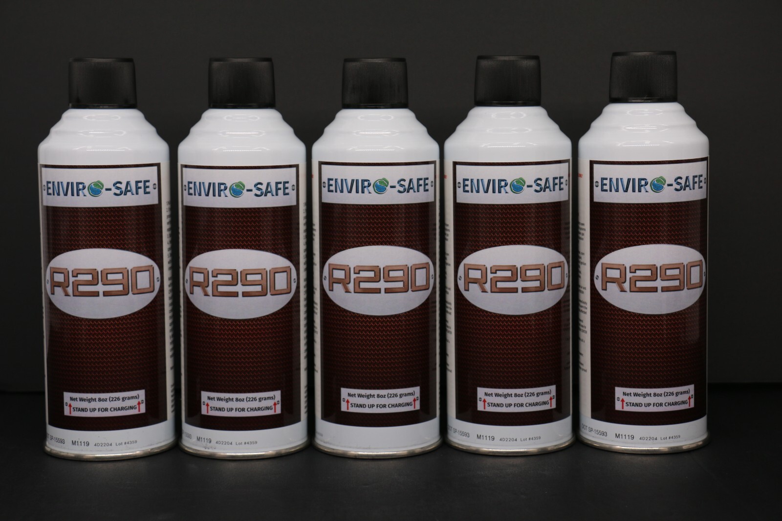 Envirosafe R290 Refrigerant, 5 cans/R290