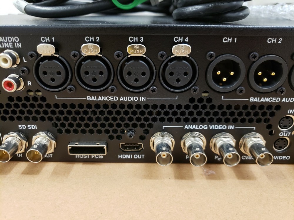 Avid Nitris Dx - Host PCIe Card & Cable - HD & SD