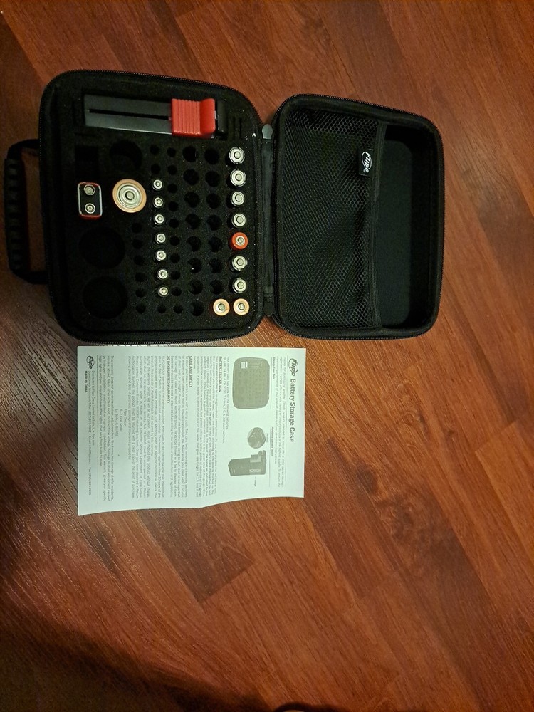 Flipo Battery Organizer Storage Case
