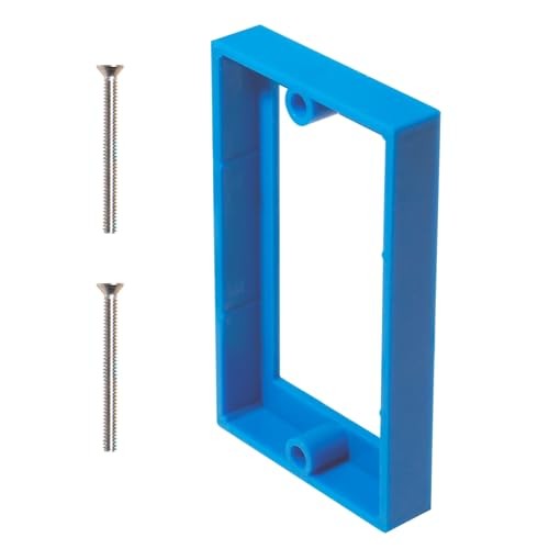 Easy Install Outlet Box Extender with Screws - Electrical Box Extender &