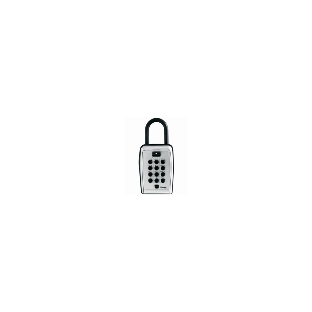 Master Lock 5422D Lock Box, Push-Button, Portable, 3-1/8-In. - Quantity 1