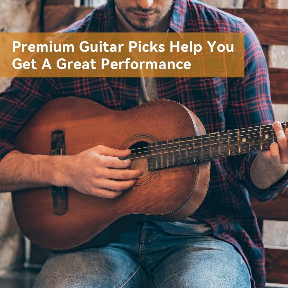 PEASUG 120 Pcs Colorful Guitar Picks Medium-0.71mm Multicolor-typical