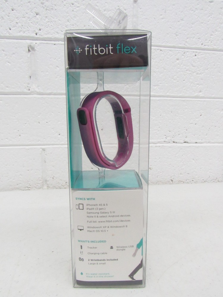 Fitbit New Sealed Flex FB401VT Wireless Magenta Activity & Sleep Tracker