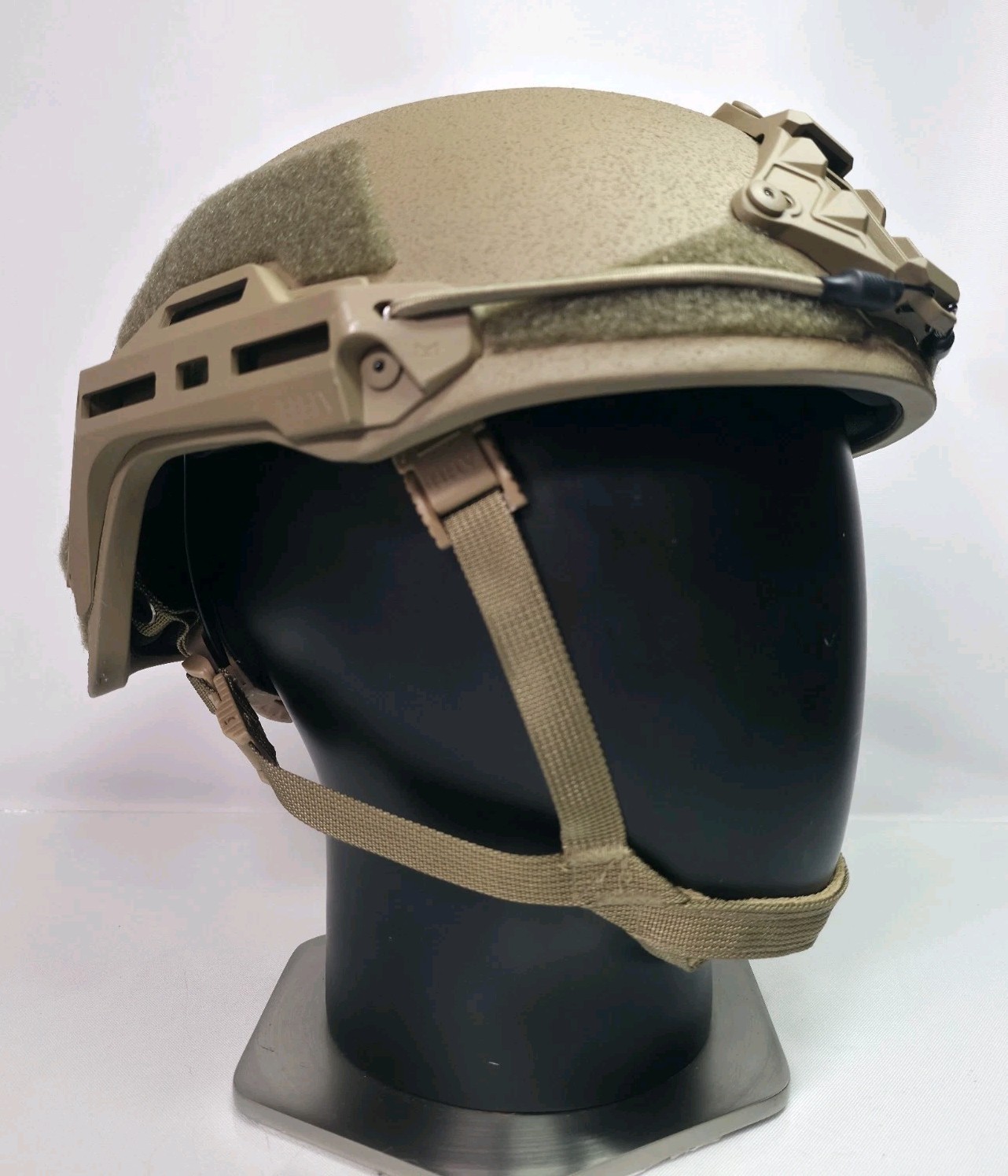 Hard Head Veterans HHV ATE Tactical Military Helmet Large Coyote w/Mount/Cover